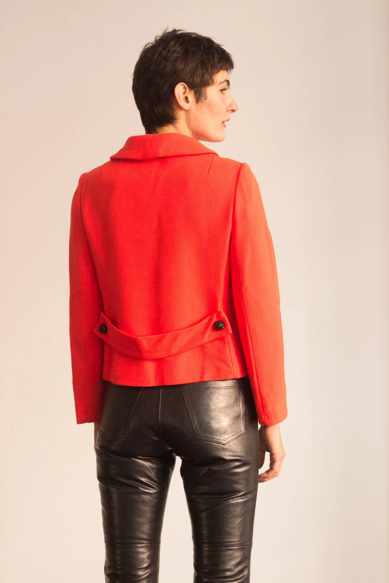Neon cropped jacket clearance